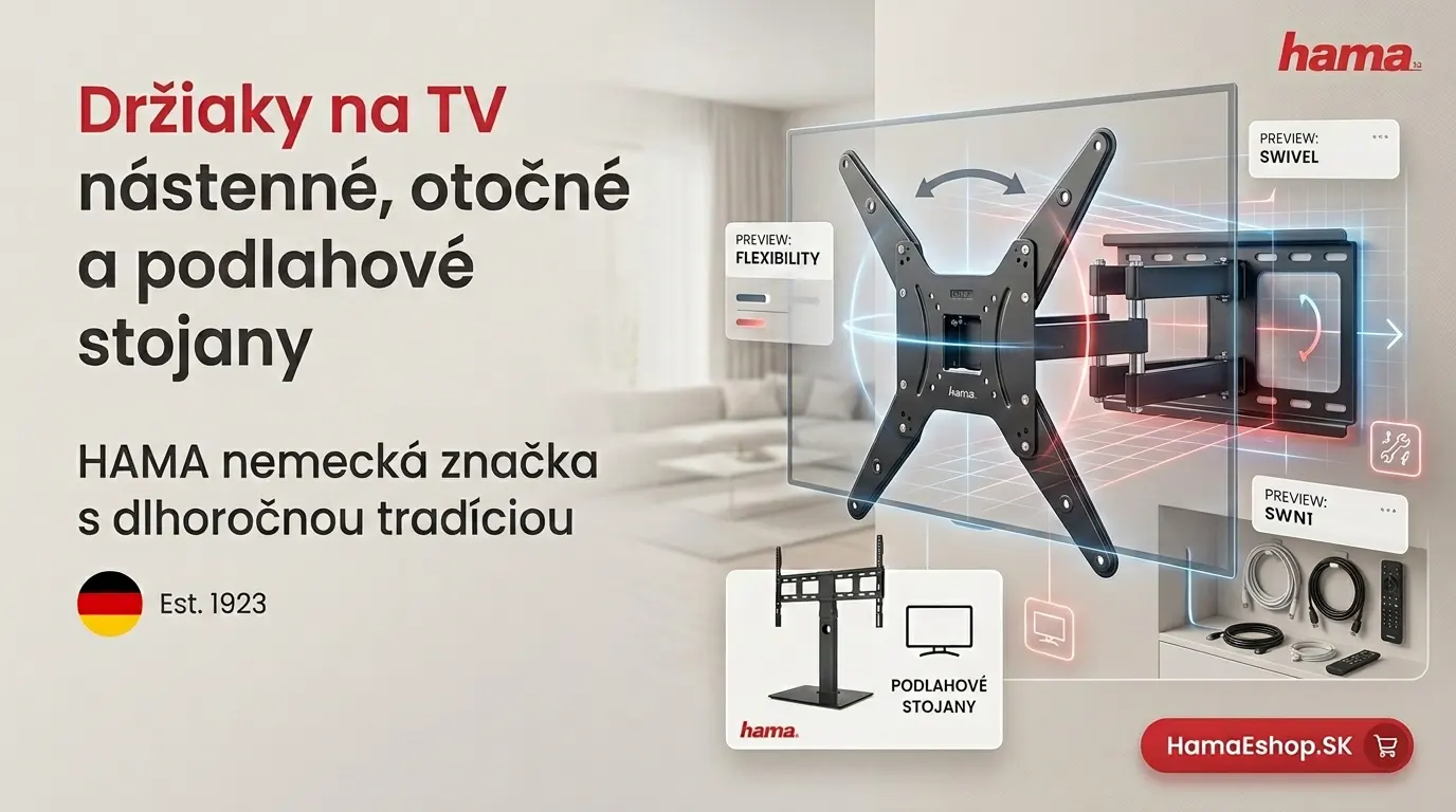 Držiaky na TV HAMA